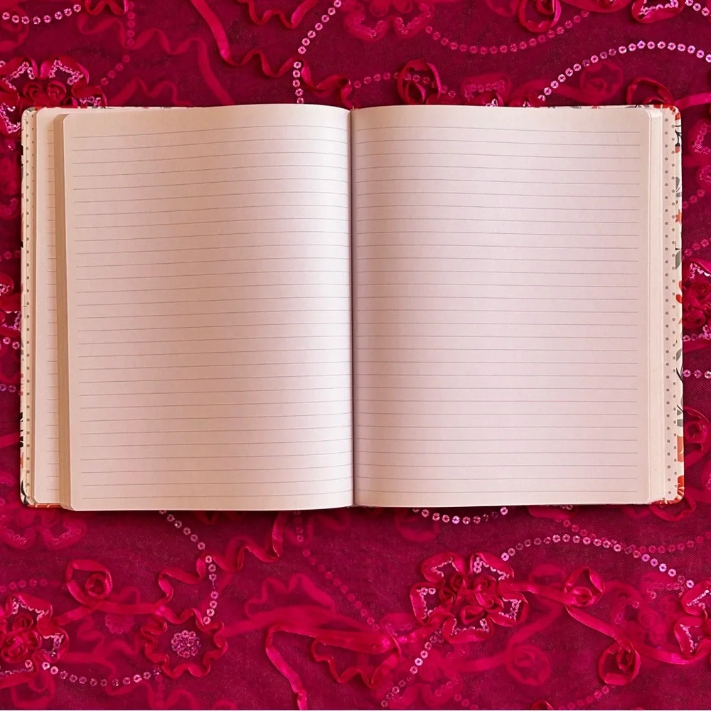 cute floral notebook
